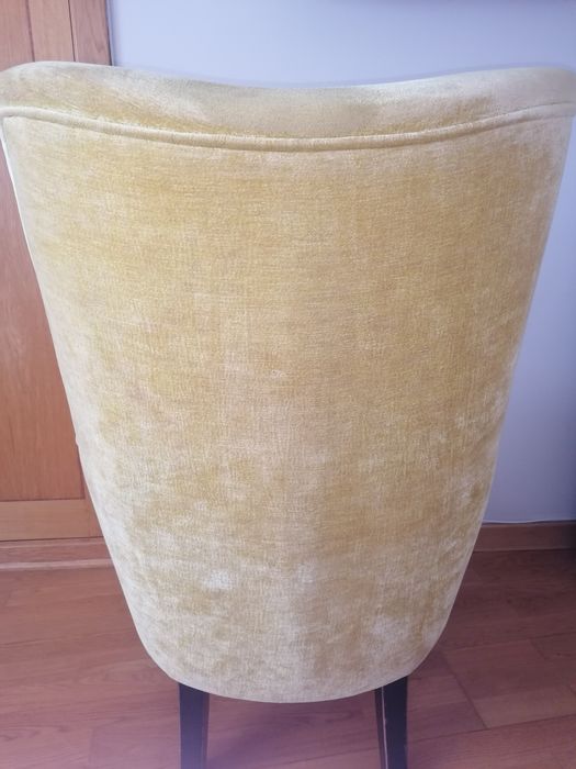 Cadeirão/Poltrona em veludo