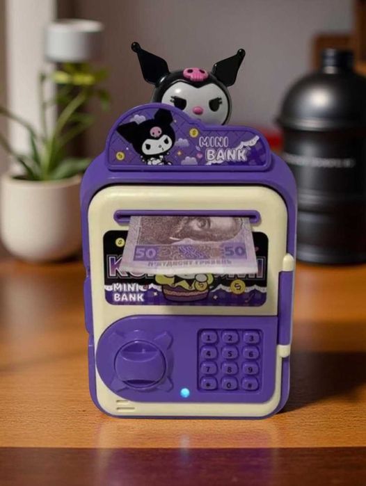 Копилка електронна іграшковий дитячий сейф з кодовим замком