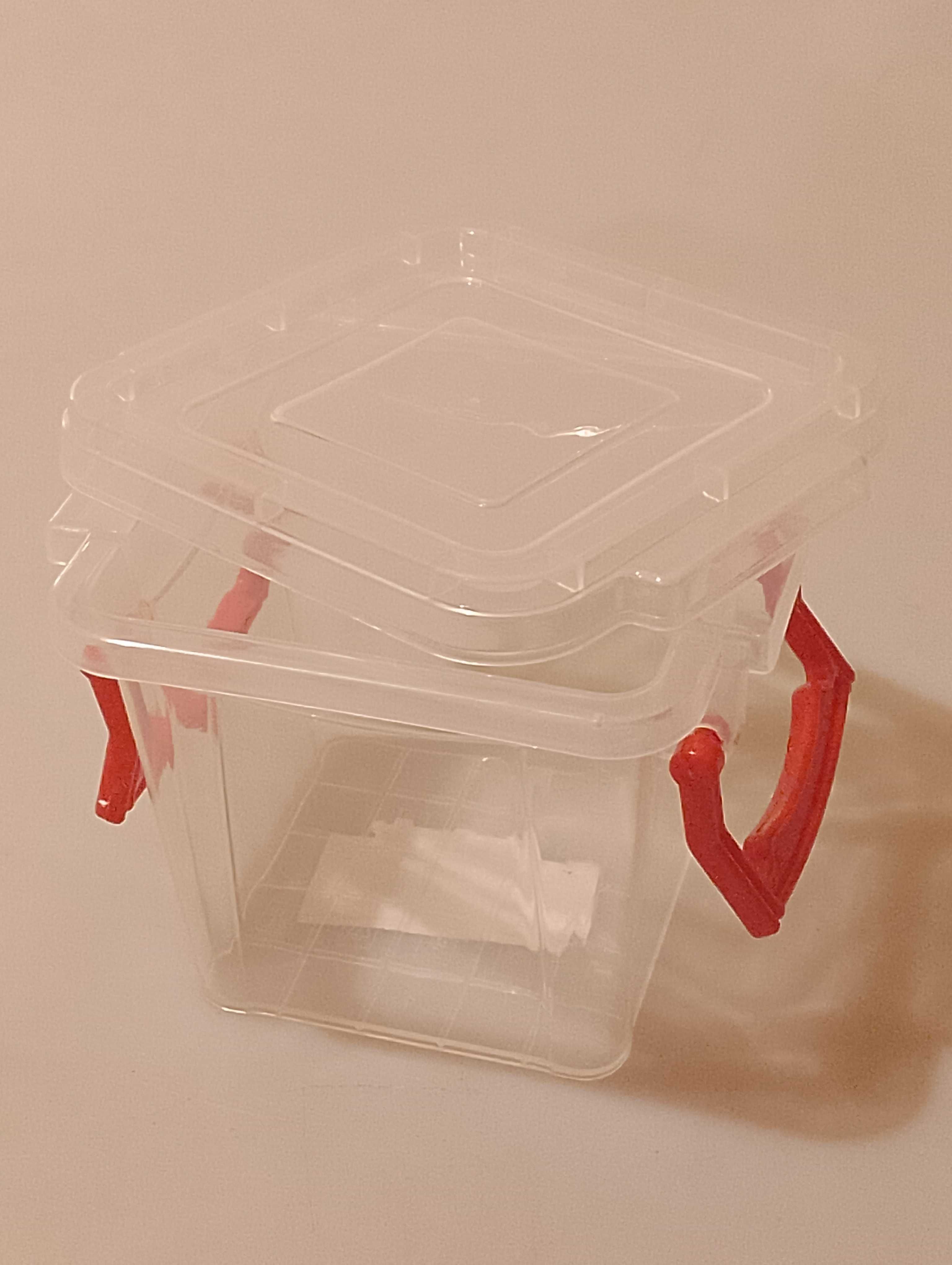 Kwadratowe pudełko na żywność Majów 0,3l