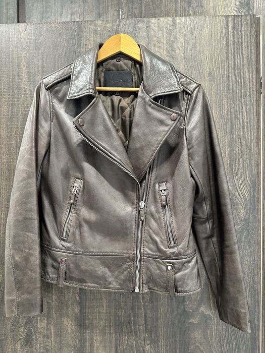 Шкіряна курточка Massimo Dutti