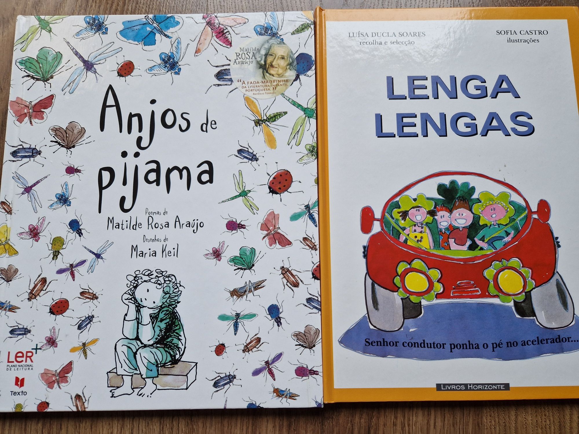 Livros de lenga lengas e Poemas