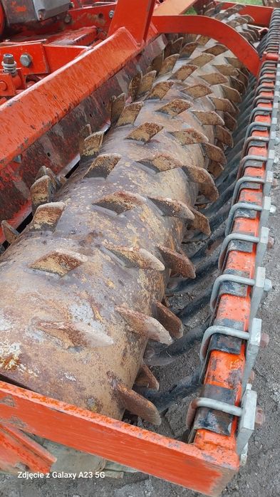 AGREGAT uprawowy 2,5m RAU +Amazone D8 Brona aktywna Hydropak wał Paker