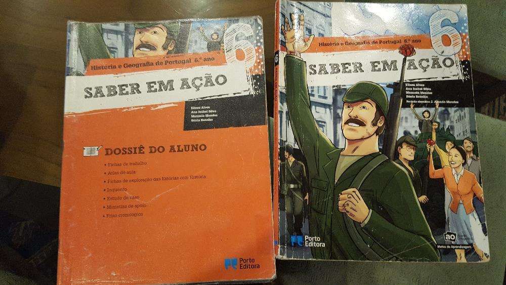 Livro do 6ª ano de História - Saber em Ação - Porto Editora