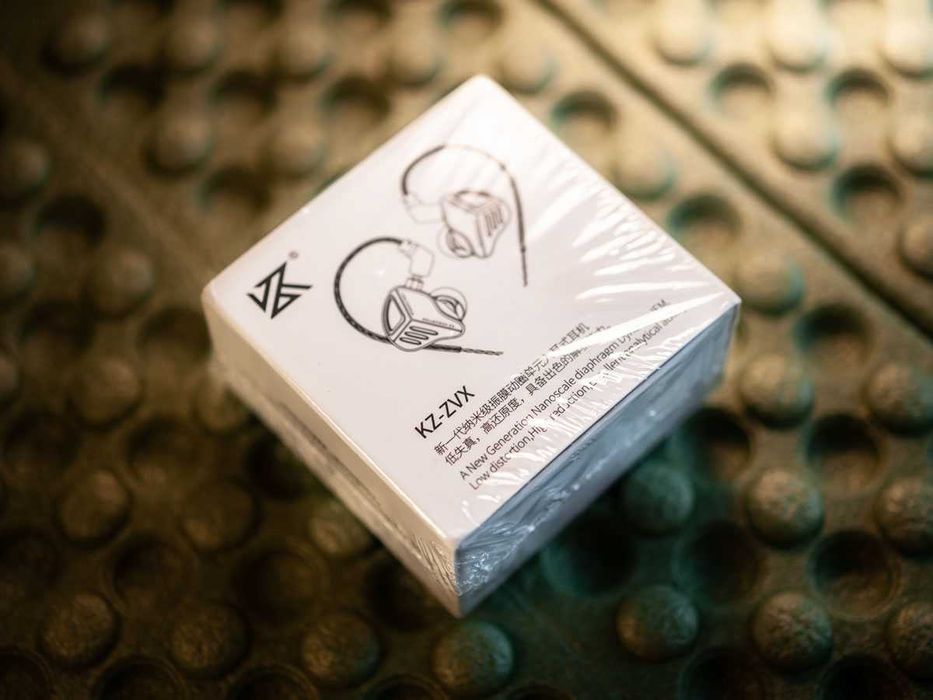 NOWE Słuchawki dokanałowe KZ ZVX - CZARNE