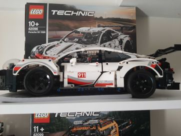 LEGO TECHNIC Porsche 911 RSR 42096 + alternatywny model (MOC)