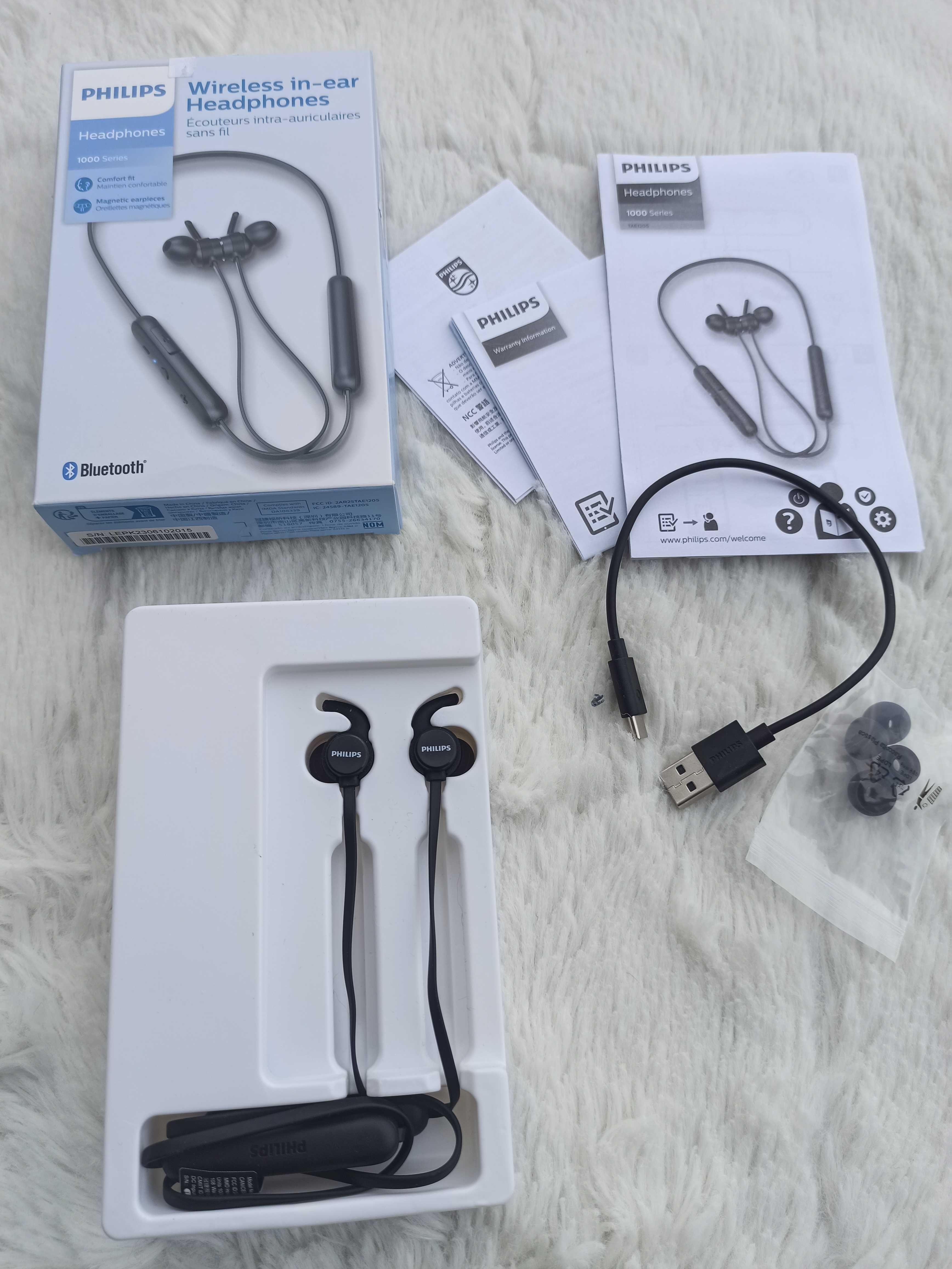 Słuchawki BLUETOOTH Sportowe Philips TAE1205