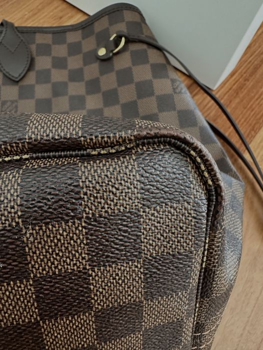 Carteira Louis Vuitton Neverfull GM Damier Ebene Canvas