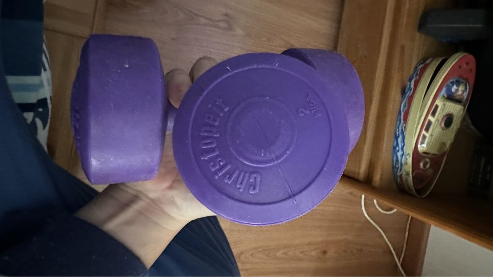 Pesos 2kg roxos