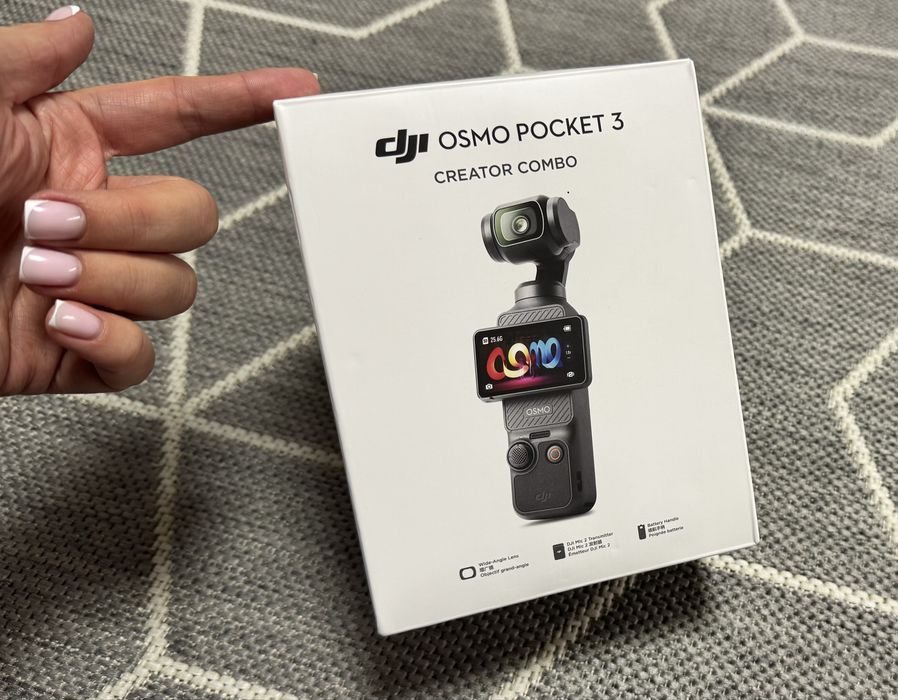 Екшн-камера DJI Osmo Pocket 3 Creator Combo 4к