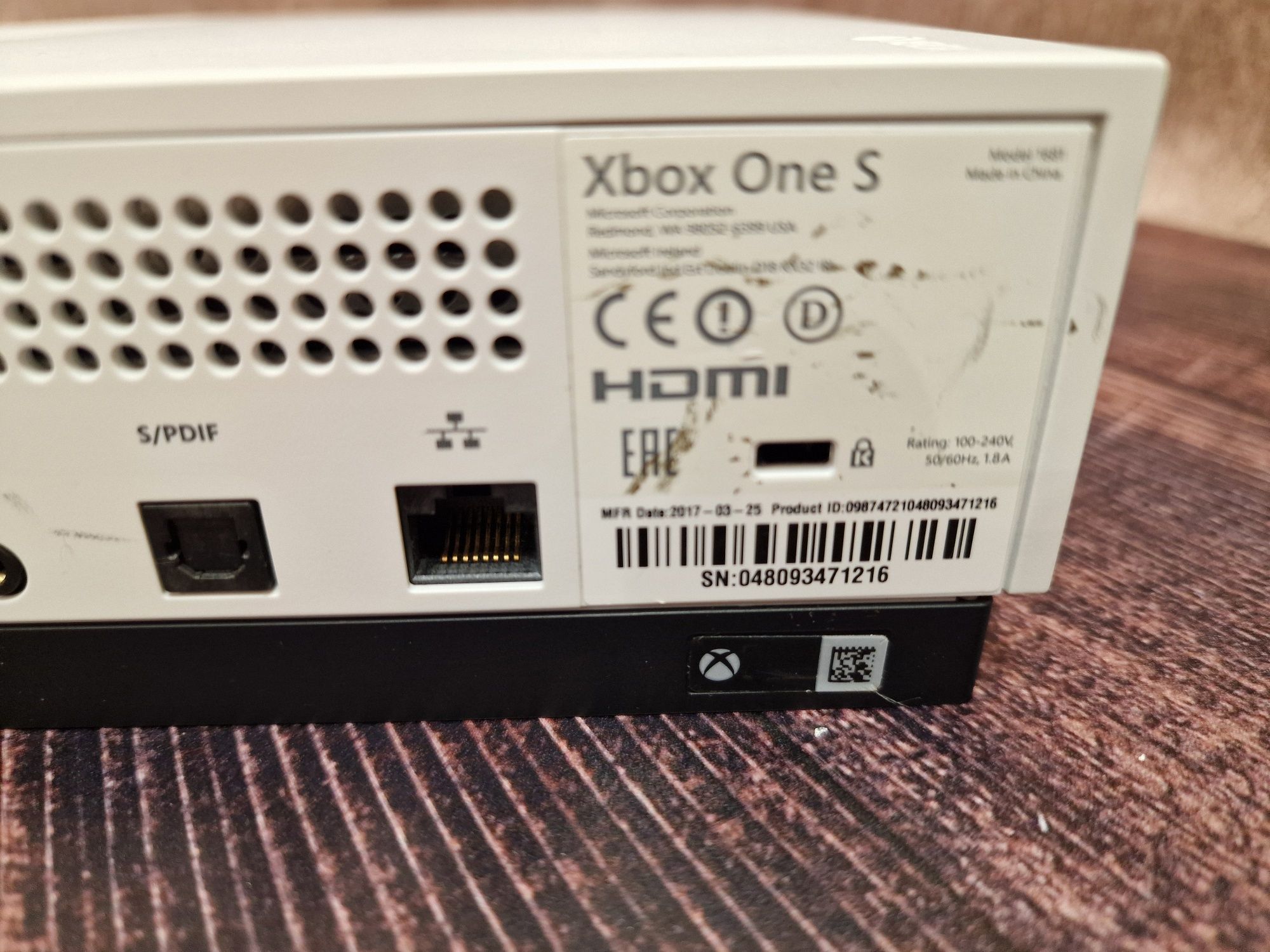 Microsoft Xbox One S 500 Gb б/у с гарантией