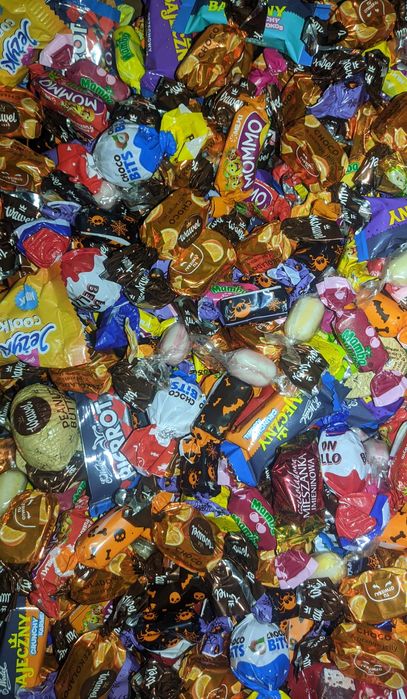 Cukierki mix pierrot galaretki Wedel Wawel choco  bajeczny 1.5kg  mamb