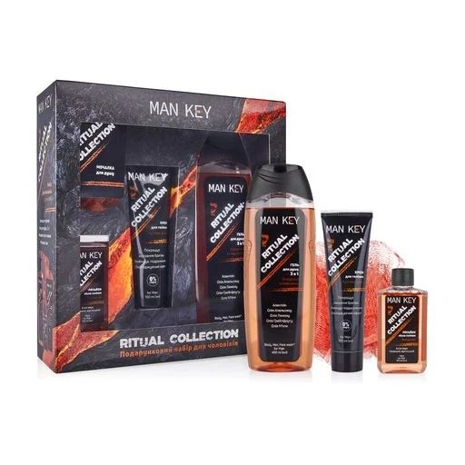 Подарунковий набір для чоловіків MAN KEY Ritual Collection