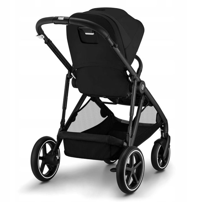 cybex gazelle s 2.0 wózek spacerowy z opcją bliźniaczego  moon black