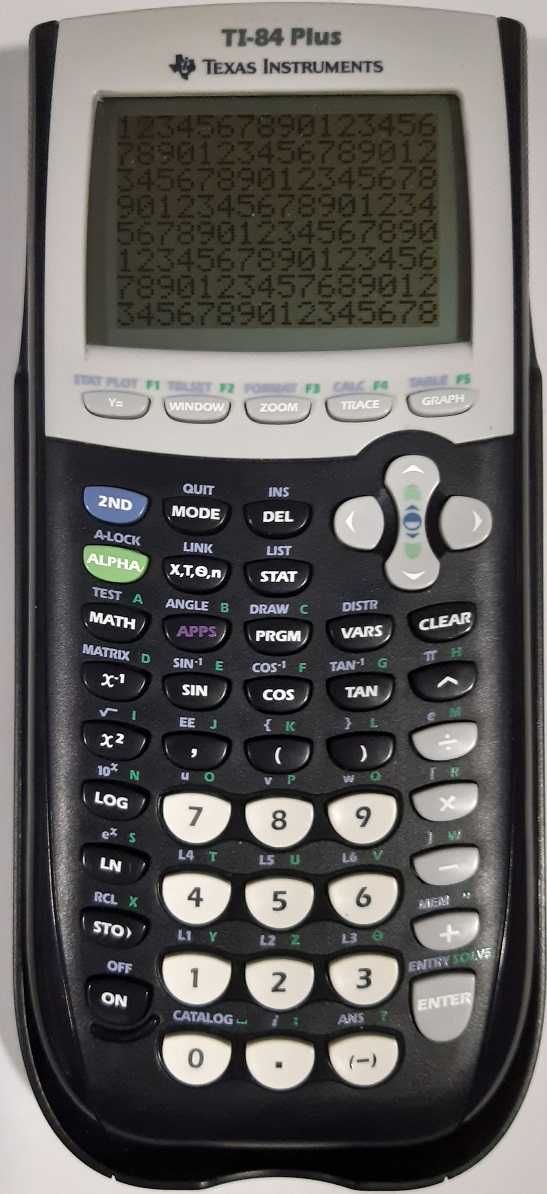 Calculadora Gráfica Texas TI-84 Plus