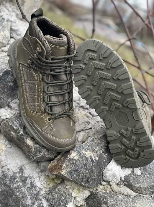 Військові демісезонні тактичні черевики армійські напівчеревики олива