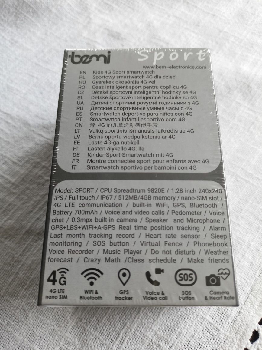 Smartwatch Bemi ip67