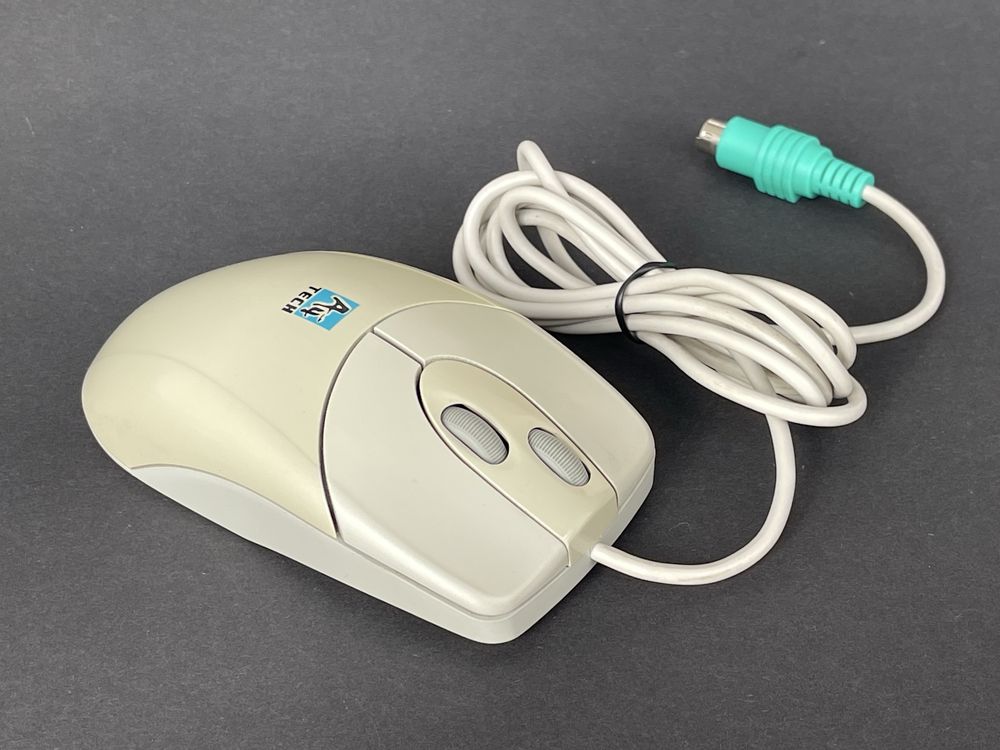 Stara myszka kulkowa PS2 marki A4Tech 4D WWW-25
