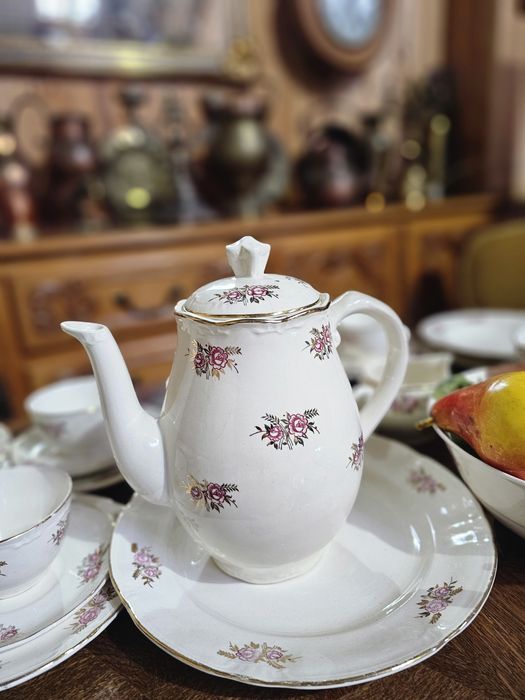 Serwis obiadowo kawowy Boch 51 części #1478 Stylowy Węgrów