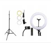 Lampa ring 35 cm 14" 35W 230 V ze statywem / STATYW uchwyt na telefon