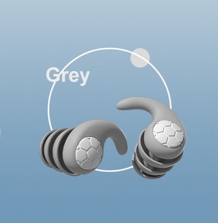 Nowe tłumiki sylikonowe do uszu zatyczki wygłuszające do uszu