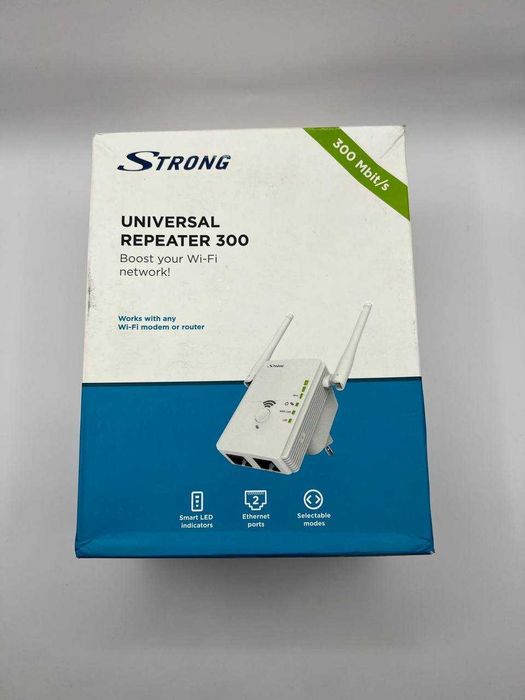 Wzmacniacz sygnału Wi-Fi:  Strong Universal Repeater 300