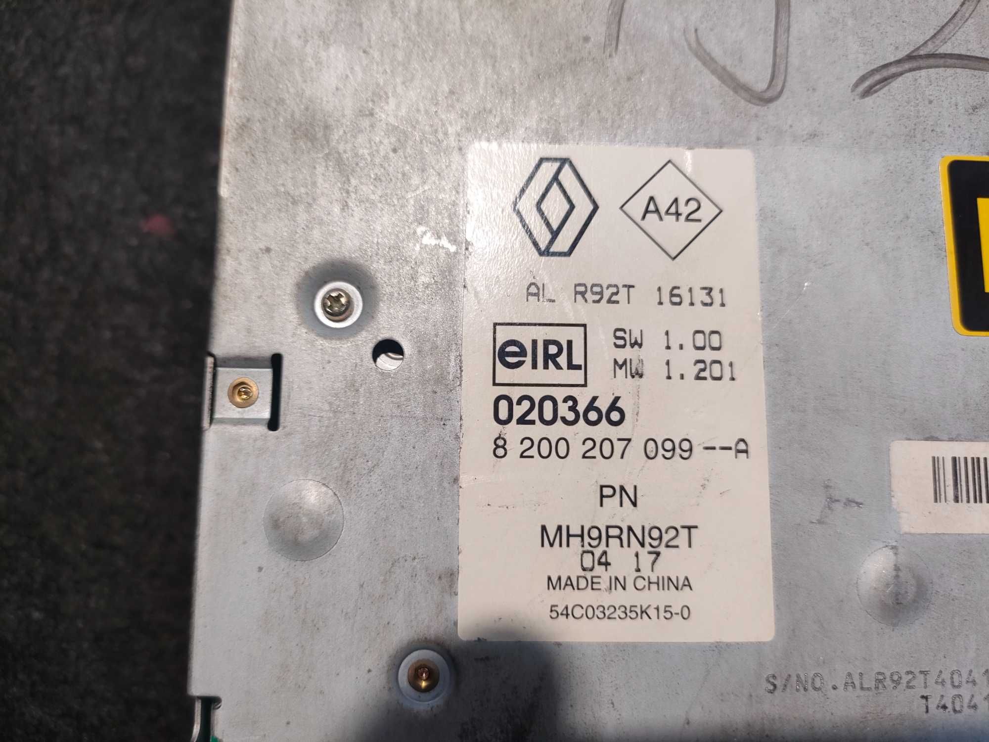 Espace IV Laguna II radio Update List