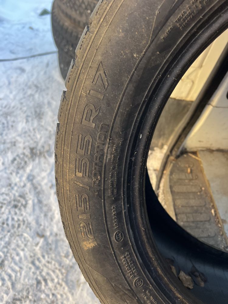 215/55/17 Nokian hakkapeliitta R3
