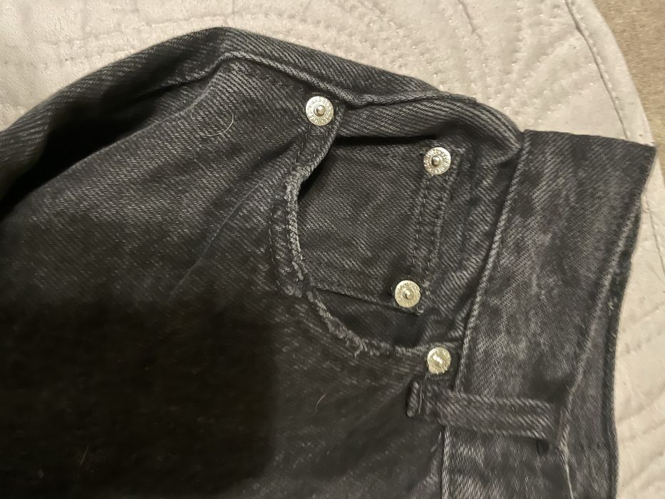 Чорні жіночі mom джинси pull&bear, 32го розміру,