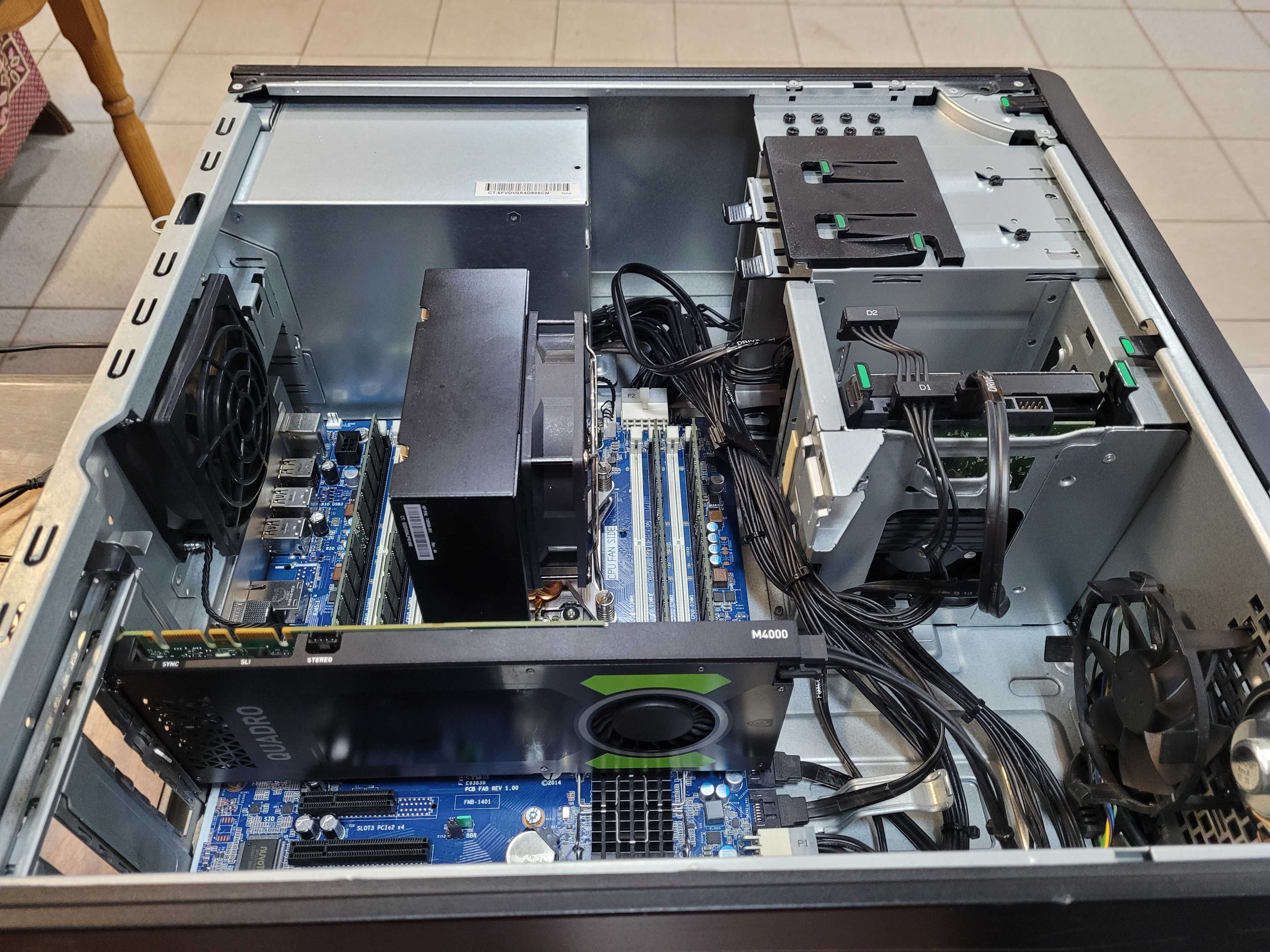 Дешево. Графічна Xeon 14ядер28потоків  64DDr4 Quadro 8GB 600ssd+1GHdd