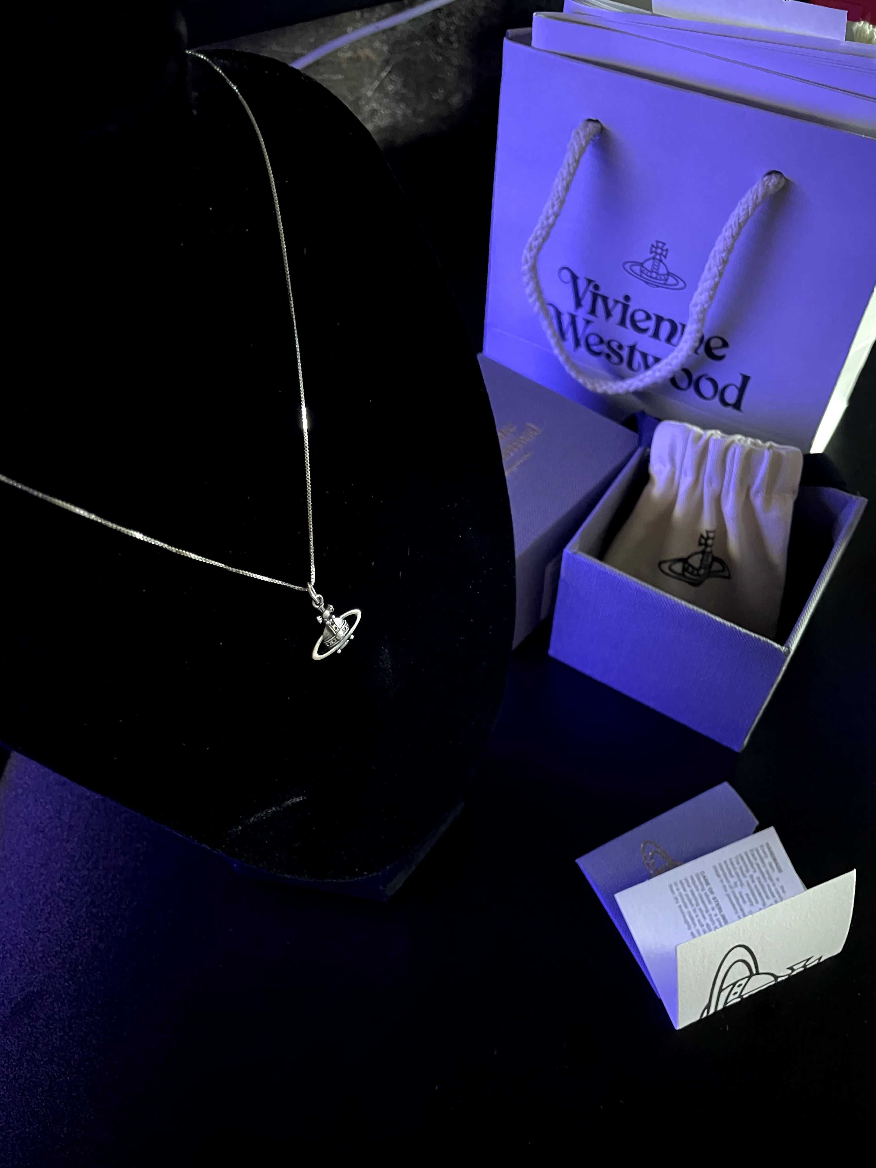 ОРИГІНАЛ Vivienne Westwood SUZIE pendant Подвеска Ожерелье сережки