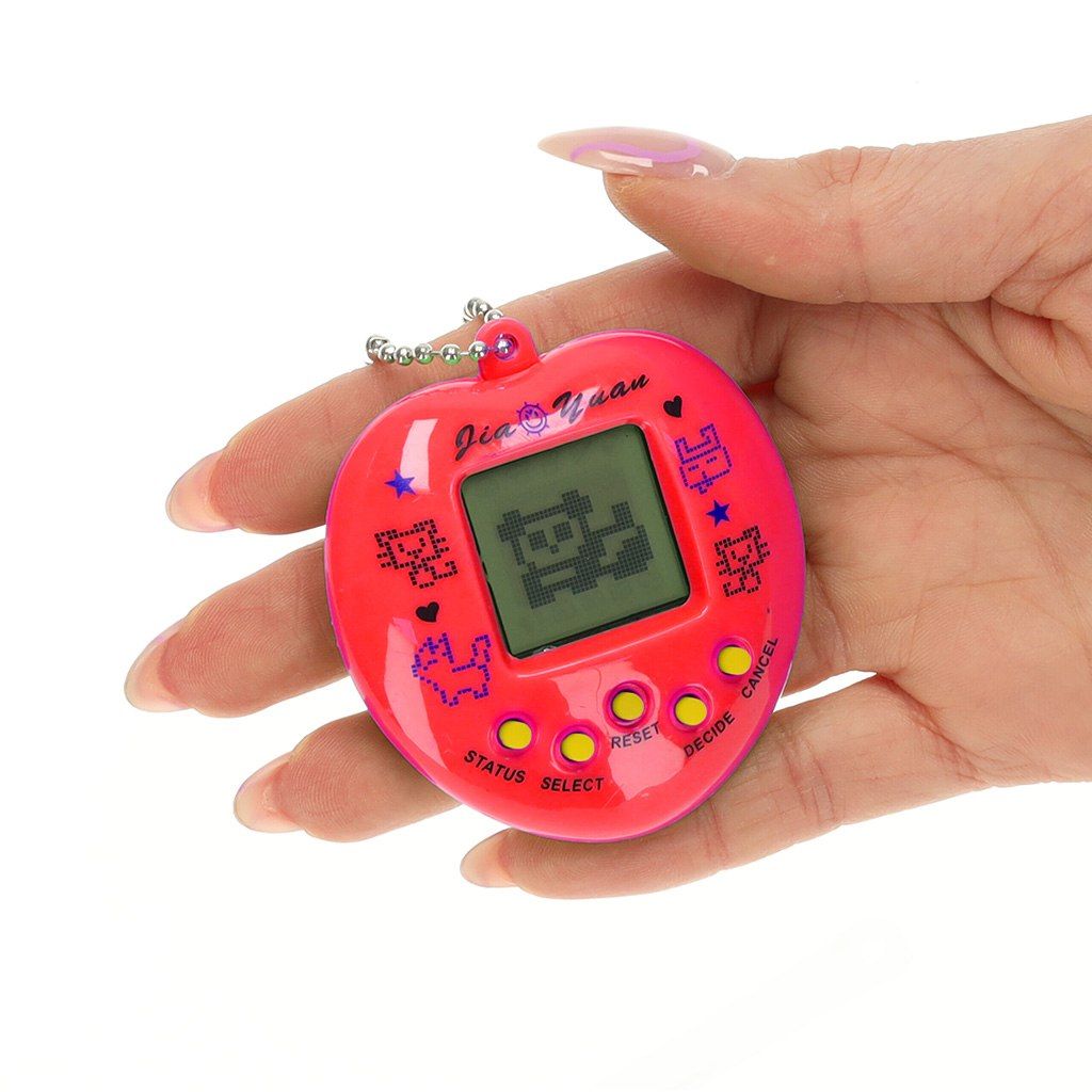 Zabawka Tamagotchi elektroniczna gra 49w1 czerwone