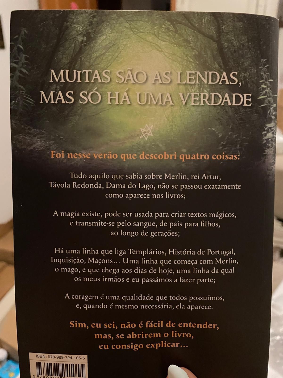 Livro "Os descendentes de Merlin"