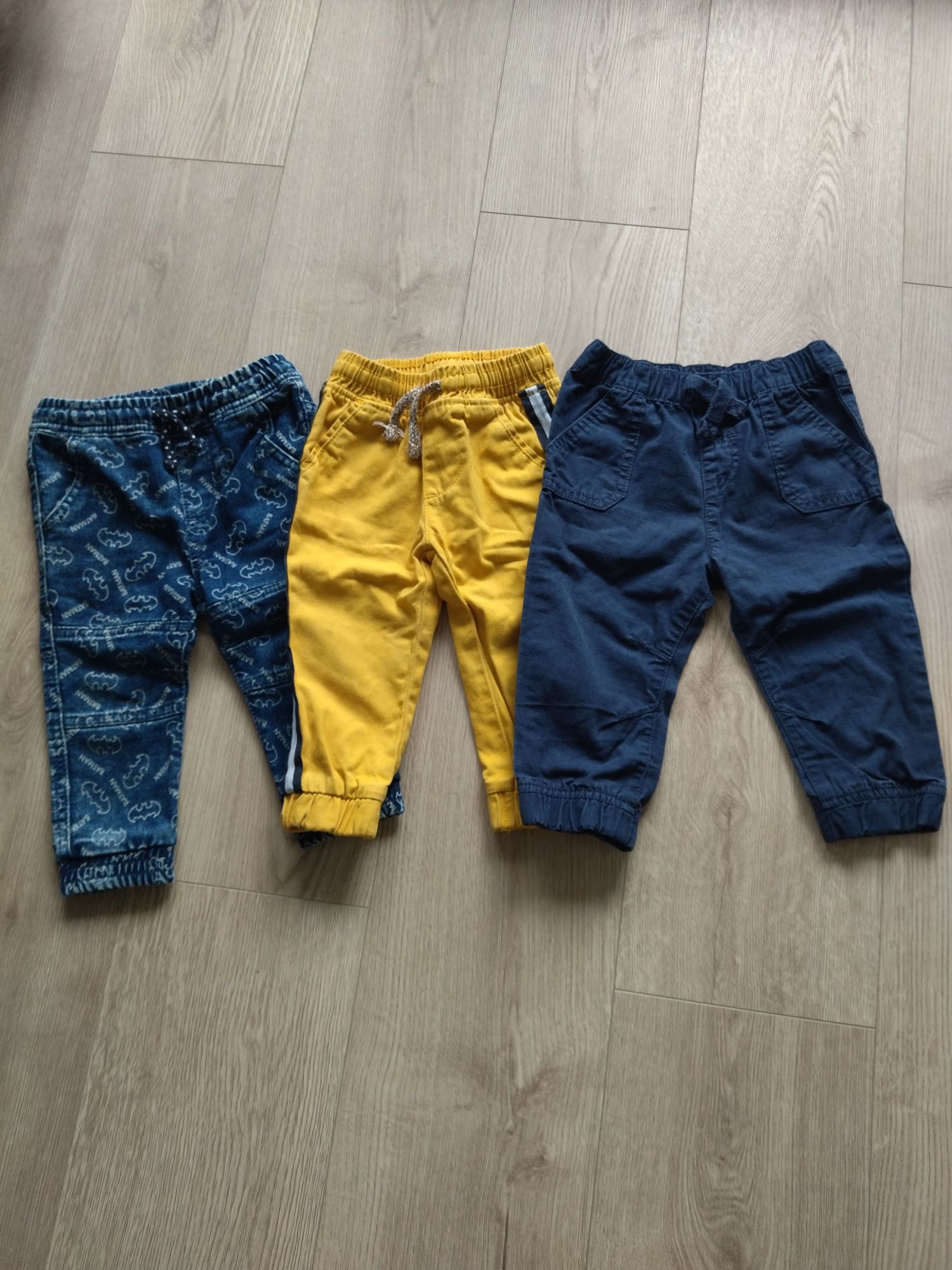 Spodnie jogger jeansowe 80