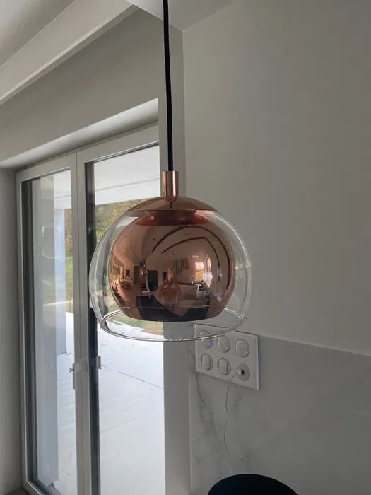 Lampy miedziane 2 szt