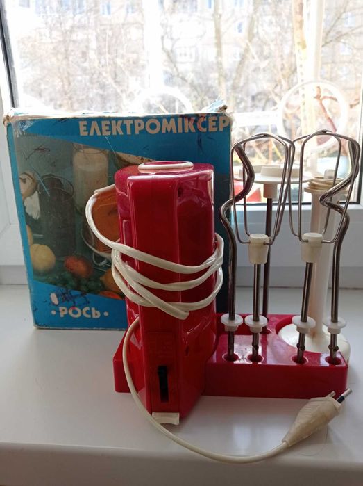 Ретро міксер "Рось" в оригінальній упаковці