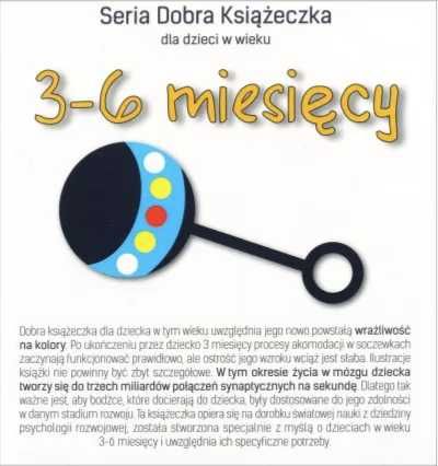 Dobra książeczka 3 - 6 miesięcy - Agnieszka Starok