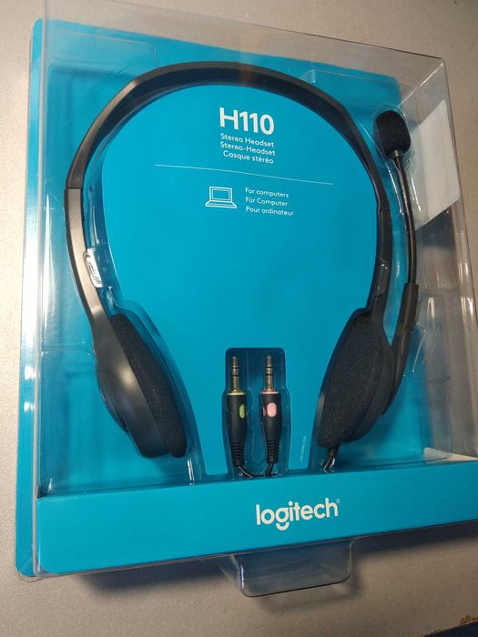 Навушники офісні Logitech H110 Stereo Headset