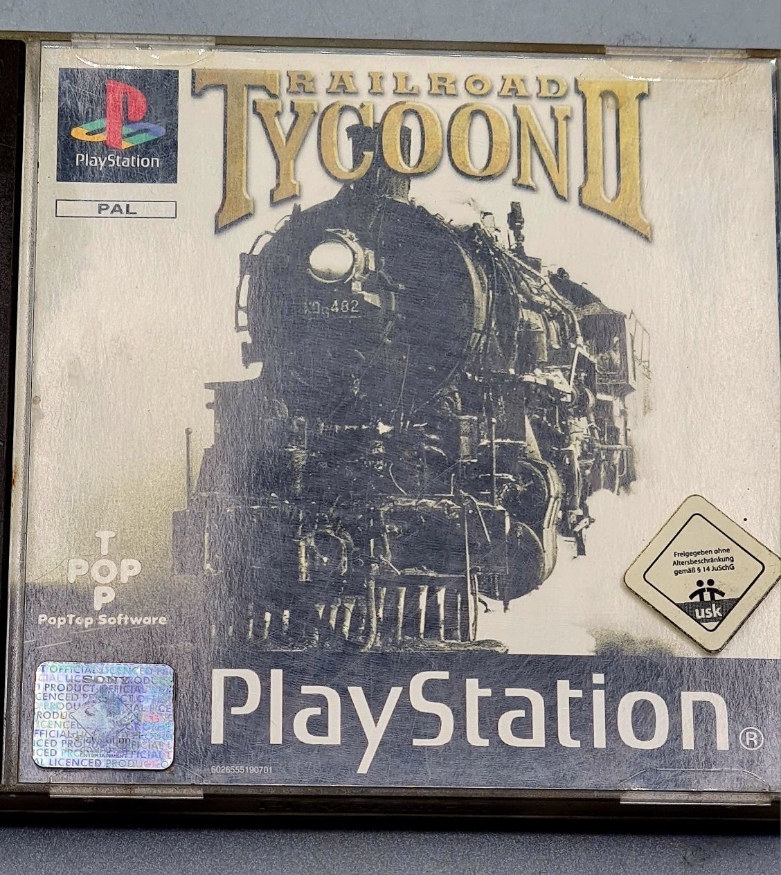 gra ps I railroad tycoon II 2000 ps1 playstation gry psx tycoon 2