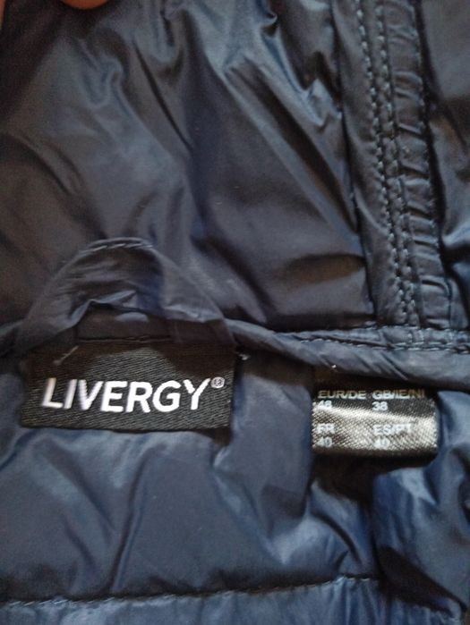 Чоловіча пухова куртка livergy.