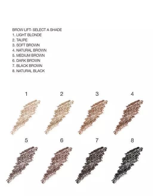 Charlotte Tilbury Brow Lift natural black kredka do brwi