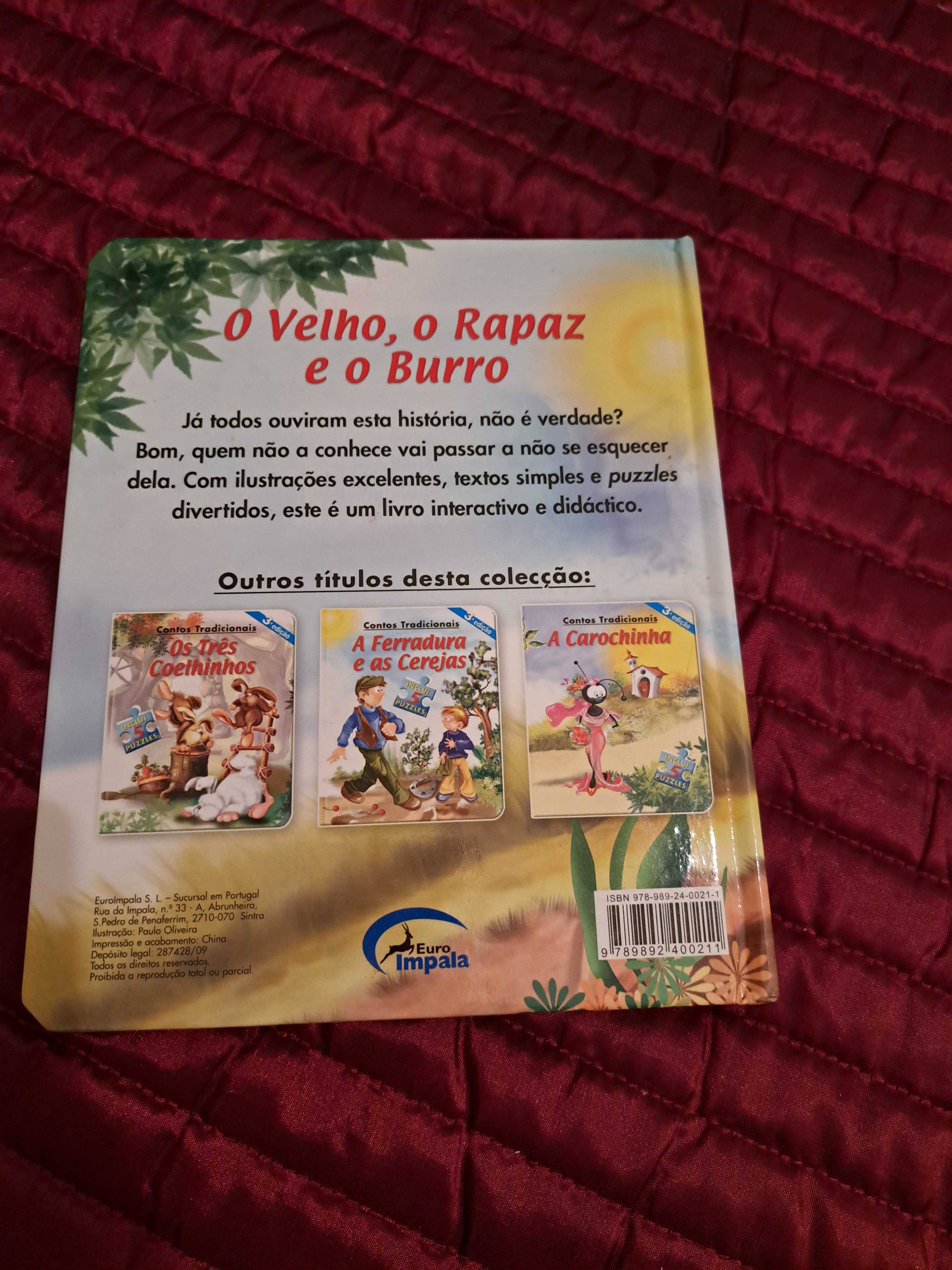 O Velho, o Rapaz e o Bruno - inclui 5 puzzles