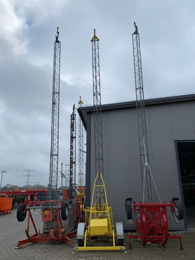 Windy budowlane Zeppenfeld Herzog podnośnik koszowy 200kg wciągarka