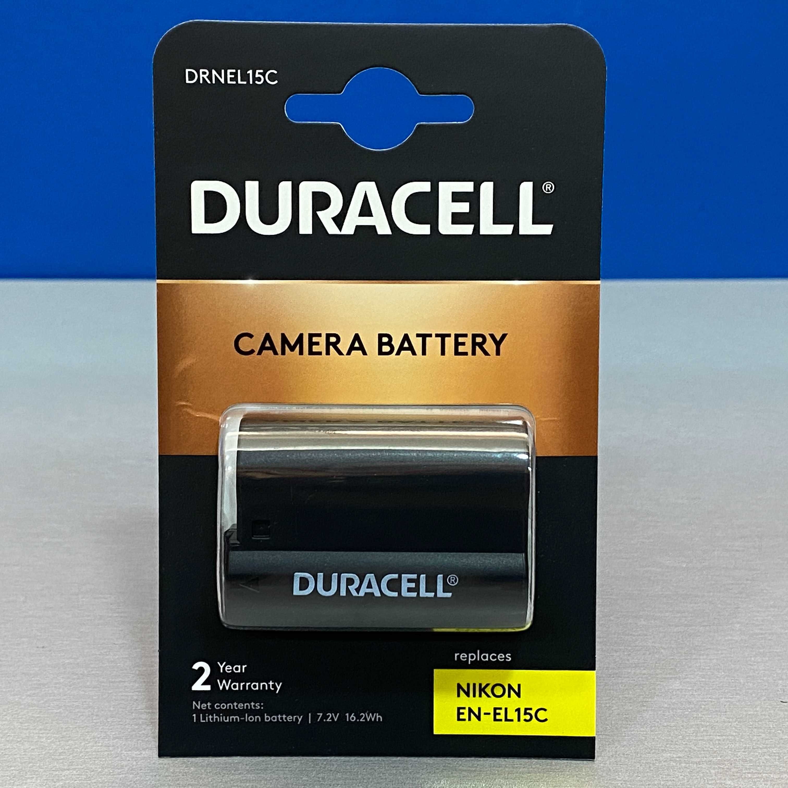 Bateria Duracell - Nikon EN-EL15C (D500/D750/D800/D7000/Z5/Z6/Z7/Z8)