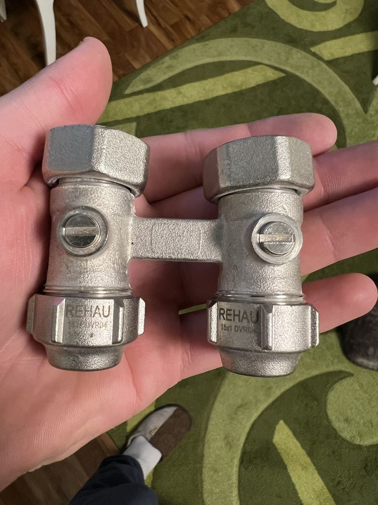 Rehau 20x2,8 вузли підключення, трубка