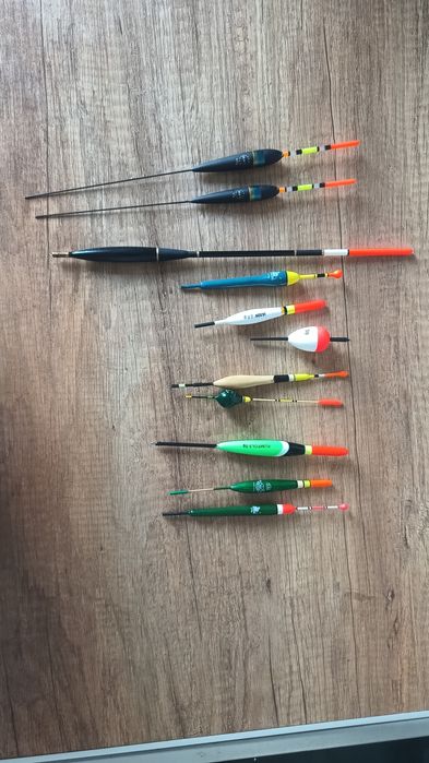 Zestaw spławików wędkarskich 1.5 g do 4 gram