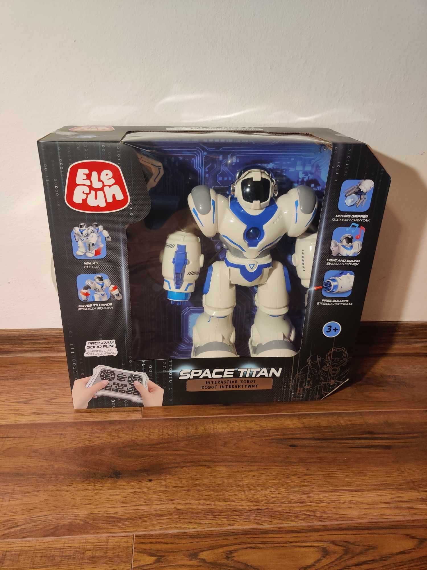 Robot interaktywny ELEFUN Space Titan robot