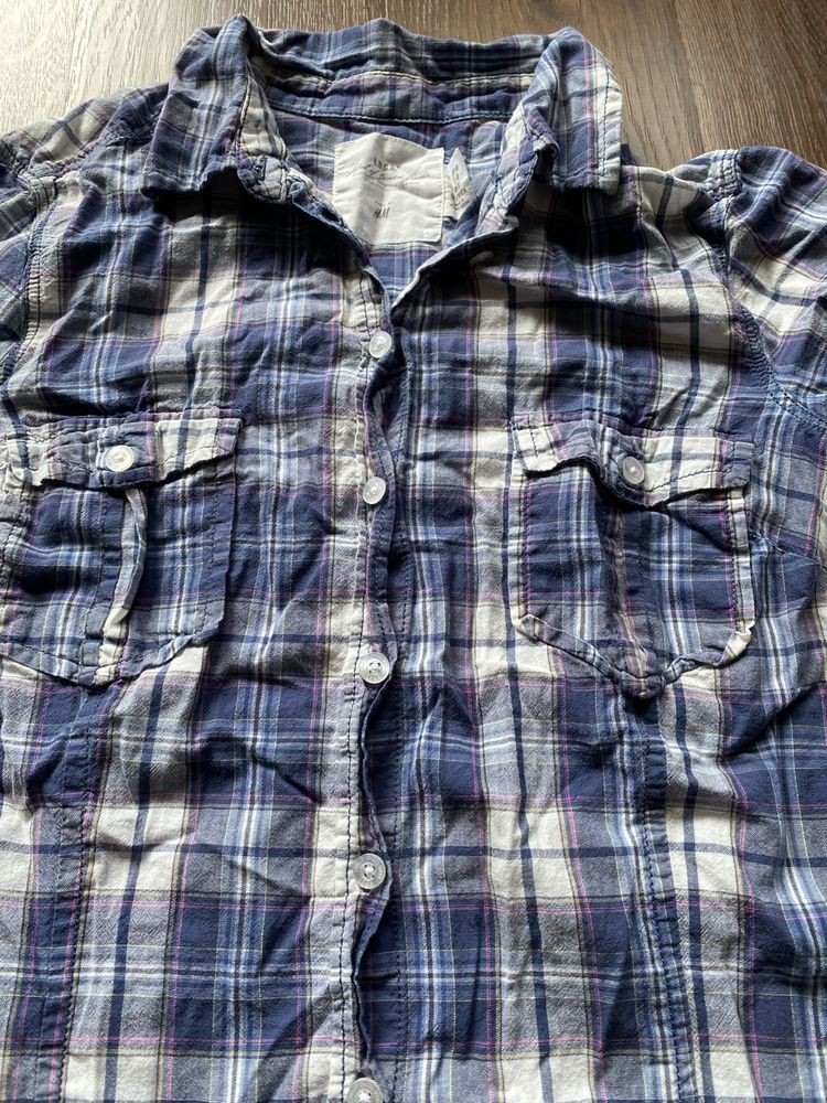Koszula damska w kratę L 40 H&M LOGG