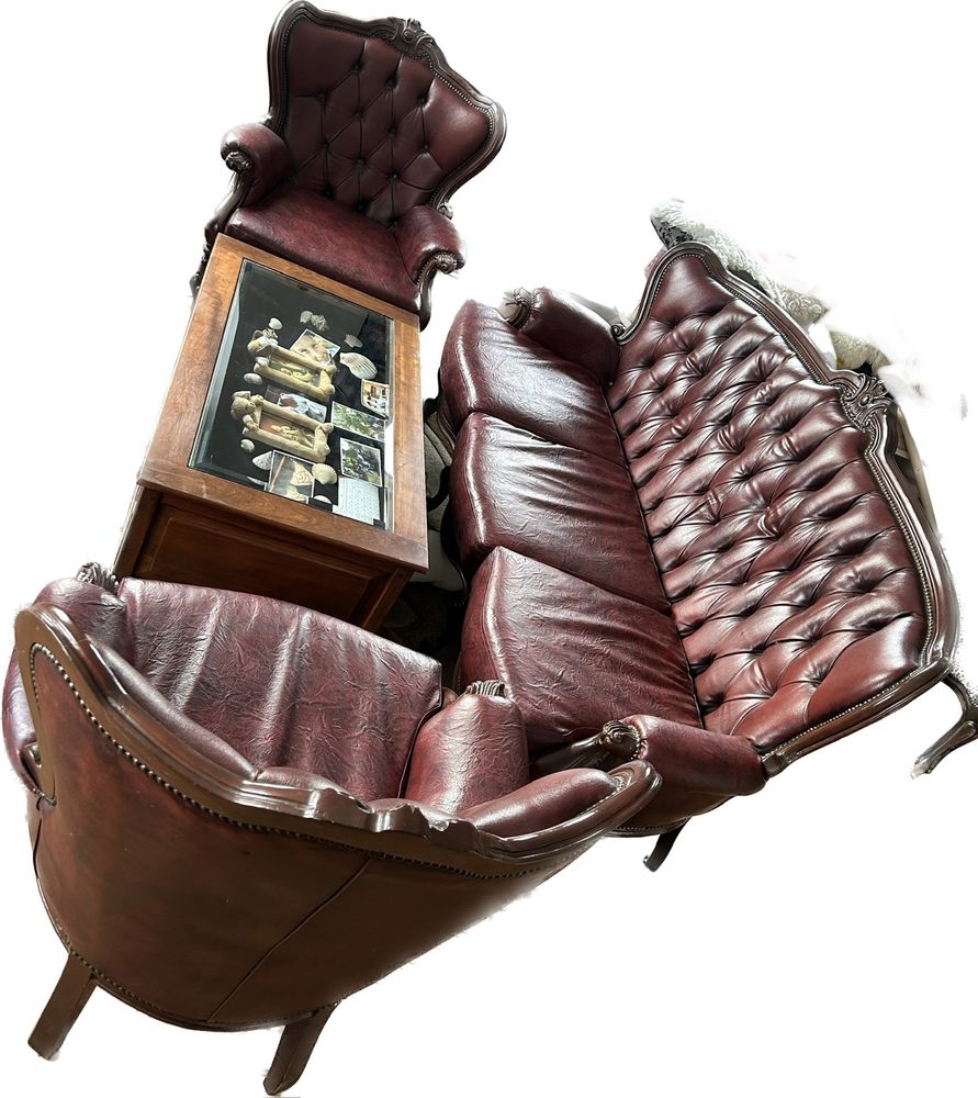 Zestaw wypoczynkowy 3+1+1 sofa Ludwik