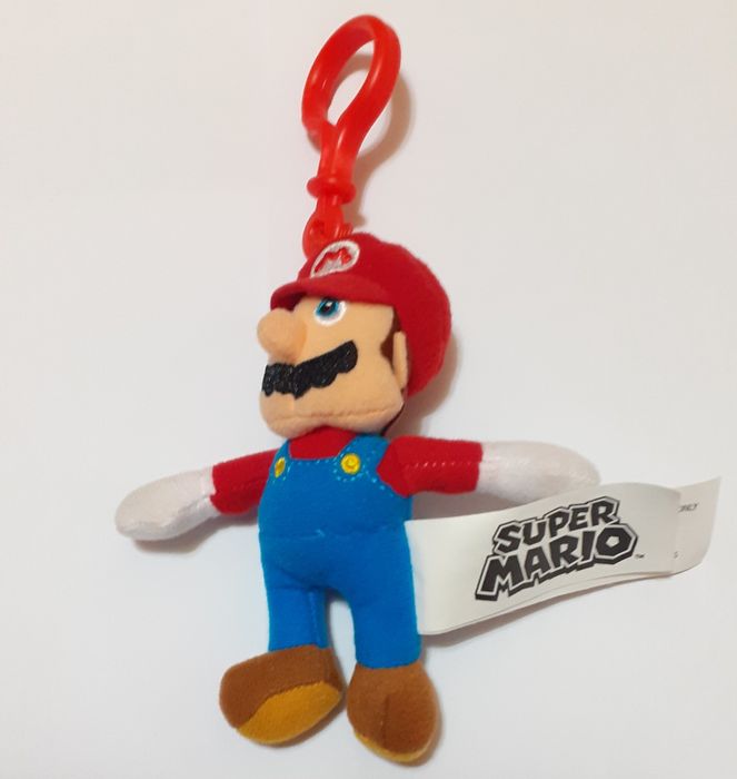 Мягкая игрушка брелок с карабином Супер Марио Super Mario