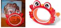 Maska do pływania FUN dziecięca 3-8lat  "Krab" dla dziecka